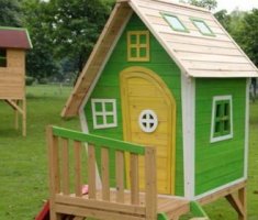 Строим детский игровой домик своими руками