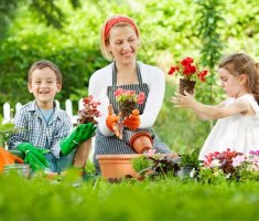 Садоводство с детьми. Несколько советов родителям.