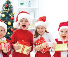 Новогодние игры и конкурсы для детей